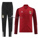 Chandal de Chaqueta del Benfica 2023-24 Rojo