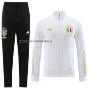 Chandal de Chaqueta del Italia 2023-24 Blanco