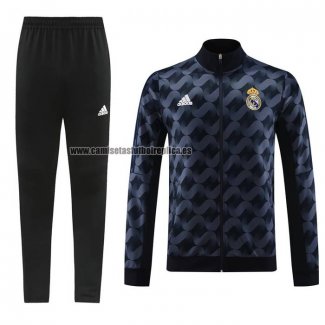 Chandal de Chaqueta del Real Madrid 2023-24 Azul Oscuro