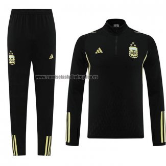 Chandal de Sudadera del Argentina 2023-24 Negro