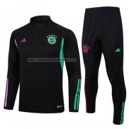 Chandal de Sudadera del Bayern Munich Nino 2023-24 Negro