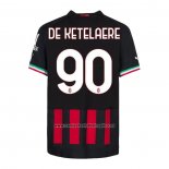 Camiseta AC Milan Jugador De Ketelaere Primera 2022-23