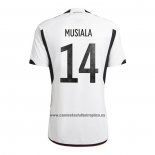 Camiseta Alemania Jugador Musiala Primera 2022