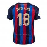 Camiseta Barcelona Jugador Jordi Alba Primera 2022-23