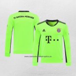 Camiseta Bayern Munich Portero Manga Larga 2020-21 Verde