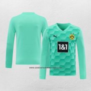 Camiseta Borussia Dortmund Portero Manga Larga 2020-21 Verde