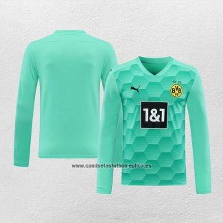 Camiseta Borussia Dortmund Portero Manga Larga 2020-21 Verde