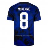Camiseta Estados Unidos Jugador McKennie Segunda 2022