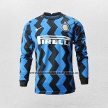 Camiseta Inter Milan Primera Manga Larga 2020-21