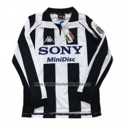 Camiseta Juventus Primera Manga Larga Retro 1997-1998