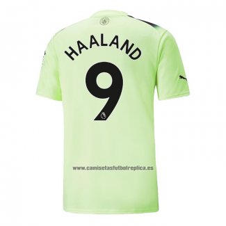 Camiseta Manchester City Jugador Haaland Tercera 2022-23