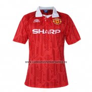 Camiseta Manchester United Primera Retro 1992-1993