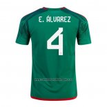 Camiseta Mexico Jugador E.Alvarez Primera 2022