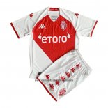 Camiseta Monaco Primera Nino 2022-23