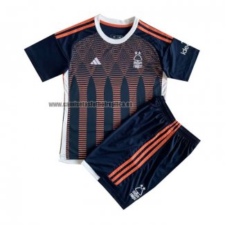 Camiseta Nottingham Forest Tercera Nino 2023-24