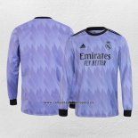 Camiseta Real Madrid Segunda Manga Larga 2022-23