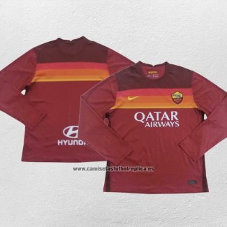 Camiseta Roma Primera Manga Larga 2020-21