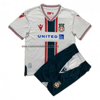 Camiseta Wrexham Segunda Nino 2023-24