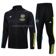 Chandal de Chaqueta del Arsenal Nino 2023-24 Negro