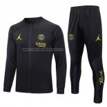 Chandal de Chaqueta del Paris Saint-Germain Jordan Nino 2023-24 Negro