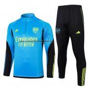 Chandal de Sudadera del Arsenal 2023-24 Azul