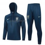 Chandal de Sudadera del Brasil 2023-24 Azul