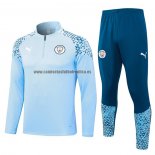 Chandal de Sudadera del Manchester City 2023-24 Azul