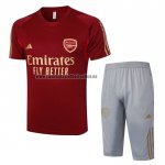 Chandal del Arsenal Manga Corta 2023-24 Rojo - Pantalon Corto