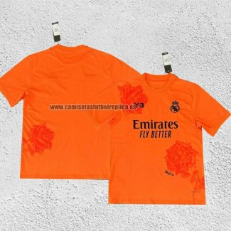 Tailandia Camiseta Real Madrid Y-3 2024 Naranja