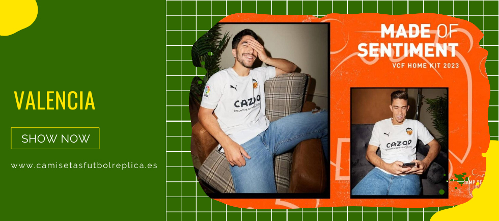Replicas Camisetas Futbol Valencia