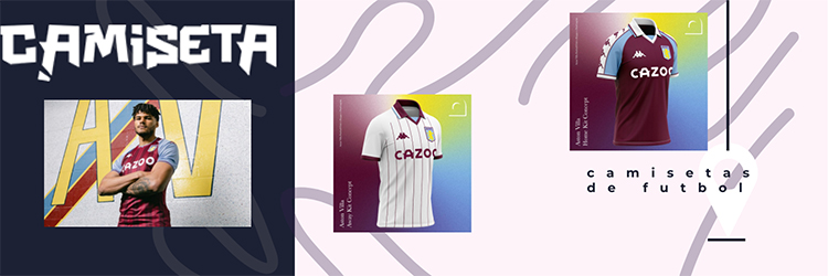 camisetas futbol Aston Villa